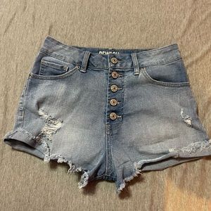 Rewash blue jean shorts